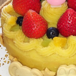 あまあま(о´∀`о)♡さつま芋クリームケーキ